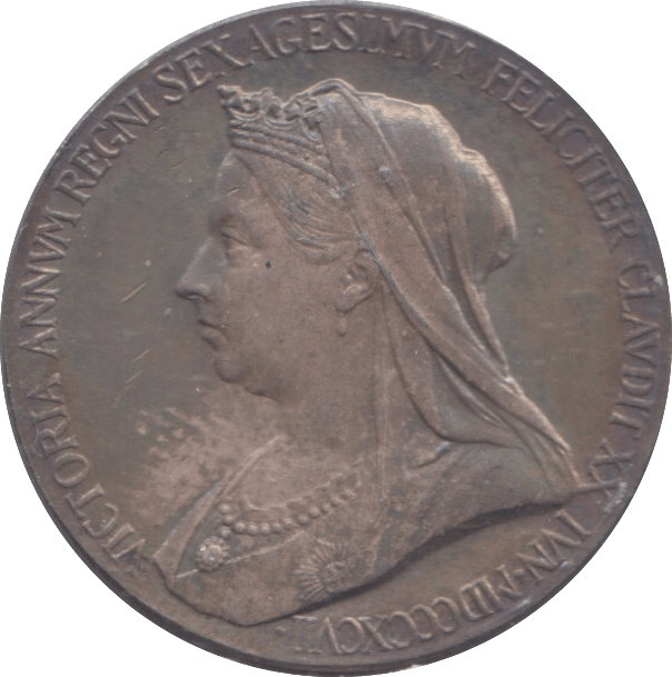 1897 SILVER MEDALLION REF 2 - SILVER WORLD COINS - Cambridgeshire Coins