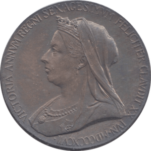 1897 SILVER MEDALLION REF 3 - SILVER WORLD COINS - Cambridgeshire Coins