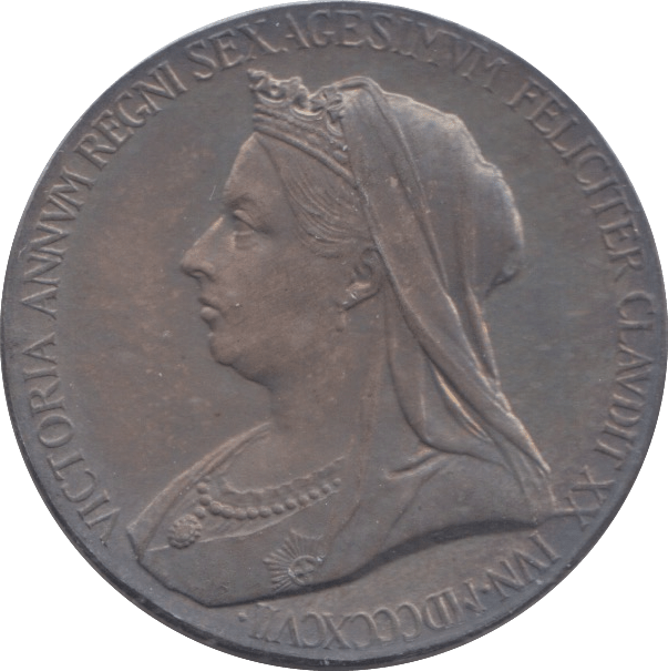 1897 SILVER MEDALLION REF 3 - SILVER WORLD COINS - Cambridgeshire Coins