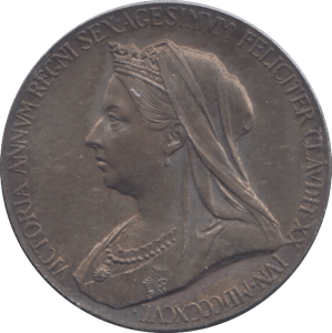 1897 SILVER MEDALLION REF 5 - SILVER WORLD COINS - Cambridgeshire Coins