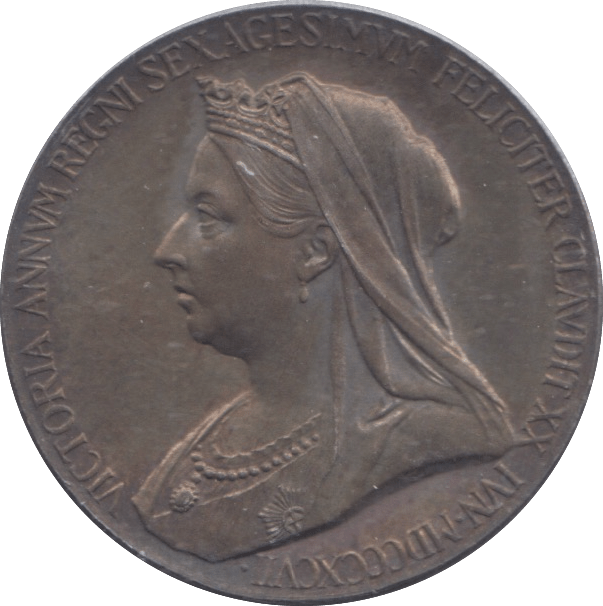1897 SILVER MEDALLION REF 5 - SILVER WORLD COINS - Cambridgeshire Coins