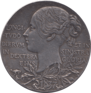 1897 SILVER MEDALLION REF 6 - SILVER WORLD COINS - Cambridgeshire Coins