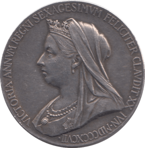 1897 SILVER MEDALLION REF 6 - SILVER WORLD COINS - Cambridgeshire Coins