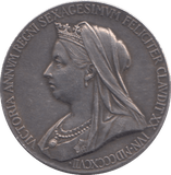 1897 SILVER MEDALLION REF 6 - SILVER WORLD COINS - Cambridgeshire Coins