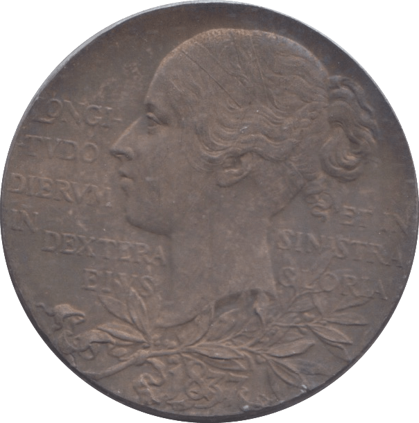 1897 SILVER MEDALLION REF 7 - SILVER WORLD COINS - Cambridgeshire Coins