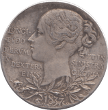 1897 SILVER MEDALLION REF 8 - SILVER WORLD COINS - Cambridgeshire Coins