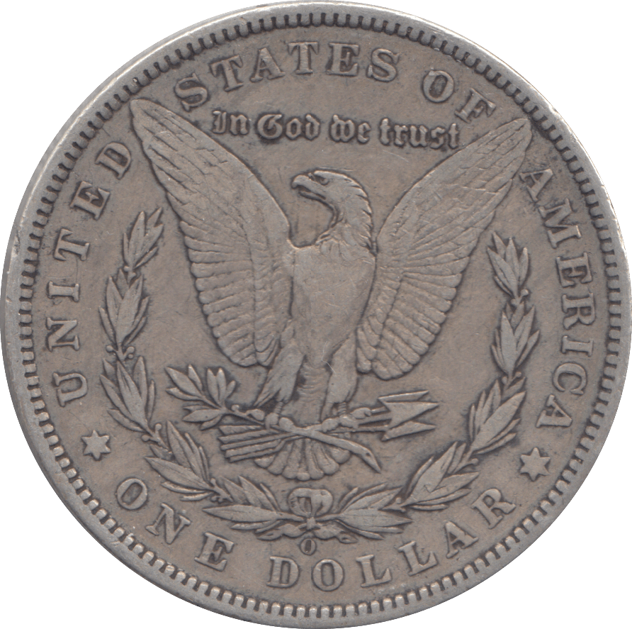 1897 SILVER MORGAN DOLLAR USA NEW ORLEANS - SILVER WORLD COINS - Cambridgeshire Coins