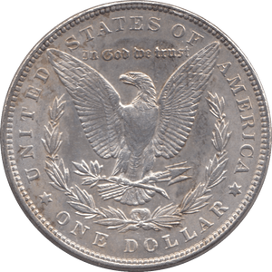 1897 SILVER MORGAN DOLLAR USA PHILADELPHIA MINT - SILVER WORLD COINS - Cambridgeshire Coins