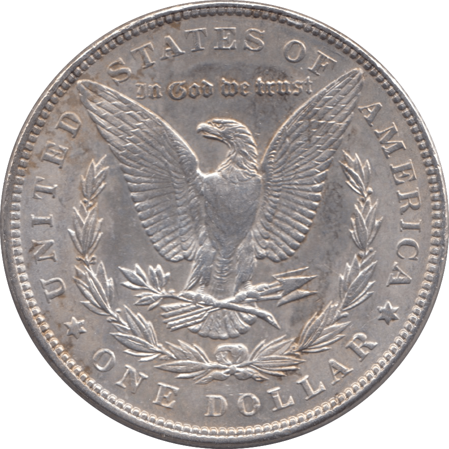 1897 SILVER MORGAN DOLLAR USA PHILADELPHIA MINT - SILVER WORLD COINS - Cambridgeshire Coins