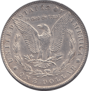 1897 SILVER MORGAN DOLLAR USA - SILVER WORLD COINS - Cambridgeshire Coins