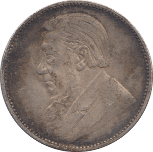 1897 SILVER SHILLING SOUTH AFRICA - SILVER WORLD COINS - Cambridgeshire Coins