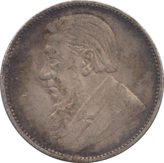 1897 SILVER SHILLING SOUTH AFRICA - SILVER WORLD COINS - Cambridgeshire Coins