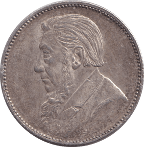 1897 SILVER SHILLING SOUTH AFRICA - SILVER WORLD COINS - Cambridgeshire Coins