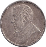 1897 SILVER SHILLING SOUTH AFRICA - SILVER WORLD COINS - Cambridgeshire Coins