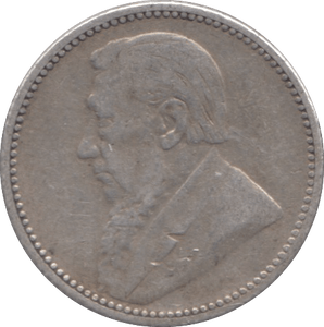 1897 SILVER SIXPENCE SOUTH AFRICA - SILVER WORLD COINS - Cambridgeshire Coins