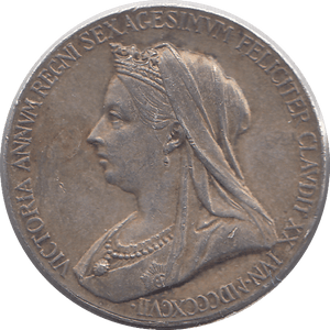 1897 SILVER VICTORIA MEDALLION - MEDALS & MEDALLIONS - Cambridgeshire Coins