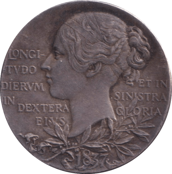 1897 SILVER VICTORIA MEDALLION - MEDALS & MEDALLIONS - Cambridgeshire Coins