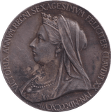 1897 SILVER VICTORIA MEDALLION - MEDALS & MEDALLIONS - Cambridgeshire Coins