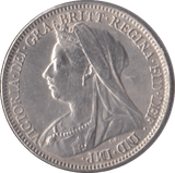 1897 SIXPENCE ( AUNC ) - Sixpence - Cambridgeshire Coins