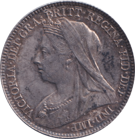1897 SIXPENCE ( AUNC ) - SIXPENCE - Cambridgeshire Coins