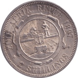 1897 SOUTH AFRICA 2 SHILLING - WORLD COINS - Cambridgeshire Coins