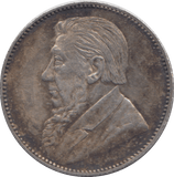 1897 SOUTH AFRICA SHILLING - SILVER WORLD COINS - Cambridgeshire Coins