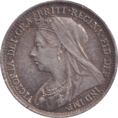 1897 THREEPENCE ( AUNC ) - Threepence - Cambridgeshire Coins