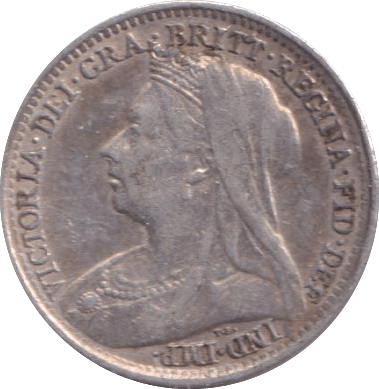 1897 THREEPENCE ( AUNC ) - Threepence - Cambridgeshire Coins