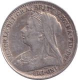 1897 THREEPENCE ( AUNC ) - Threepence - Cambridgeshire Coins