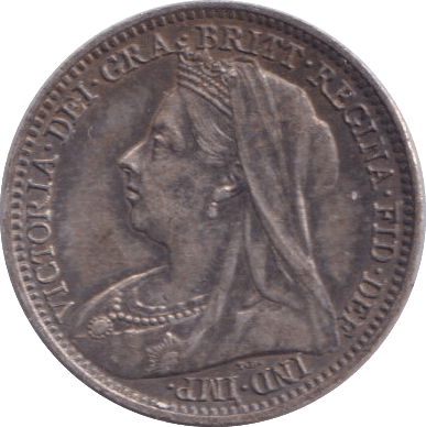 1897 THREEPENCE ( EF ) - THREEPENCE - Cambridgeshire Coins
