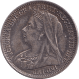 1897 THREEPENCE ( EF ) - THREEPENCE - Cambridgeshire Coins