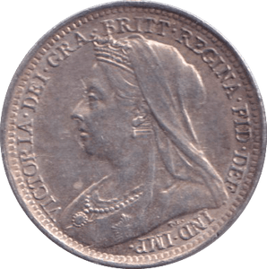 1897 THREEPENCE ( EF ) - THREEPENCE - Cambridgeshire Coins