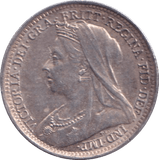 1897 THREEPENCE ( EF ) - THREEPENCE - Cambridgeshire Coins