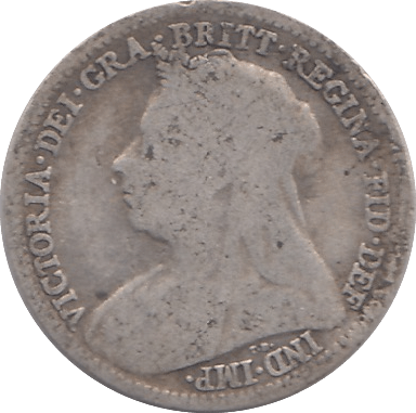 1897 THREEPENCE ( FINE ) - THREEPENCE - Cambridgeshire Coins