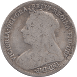 1897 THREEPENCE ( FINE ) - THREEPENCE - Cambridgeshire Coins