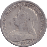 1897 THREEPENCE ( FINE ) - THREEPENCE - Cambridgeshire Coins