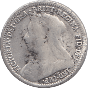 1897 THREEPENCE ( FINE ) - THREEPENCE - Cambridgeshire Coins