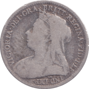 1897 THREEPENCE ( FINE ) - THREEPENCE - Cambridgeshire Coins