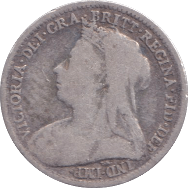 1897 THREEPENCE ( FINE ) - THREEPENCE - Cambridgeshire Coins