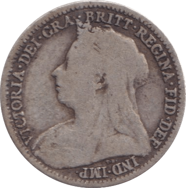 1897 THREEPENCE ( FINE ) - Threepence - Cambridgeshire Coins