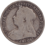 1897 THREEPENCE ( FINE ) - Threepence - Cambridgeshire Coins