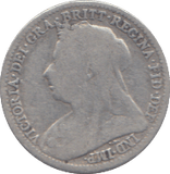 1897 THREEPENCE ( FINE ) - THREEPENCE - Cambridgeshire Coins