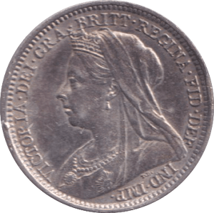 1897 THREEPENCE ( GVF ) - THREEPENCE - Cambridgeshire Coins