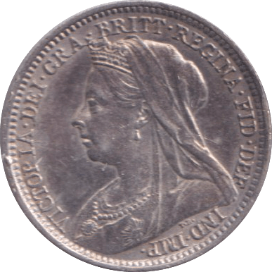 1897 THREEPENCE ( GVF ) - THREEPENCE - Cambridgeshire Coins