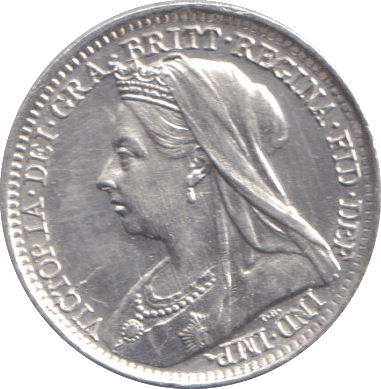 1897 THREEPENCE ( UNC ) - THREEPENCE - Cambridgeshire Coins