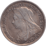 1897 THREEPENCE ( VF ) - THREEPENCE - Cambridgeshire Coins