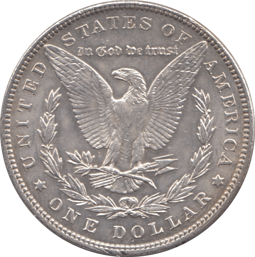 1897 USA SILVER MORGAN DOLLAR PHILADELPHIA - SILVER WORLD COINS - Cambridgeshire Coins