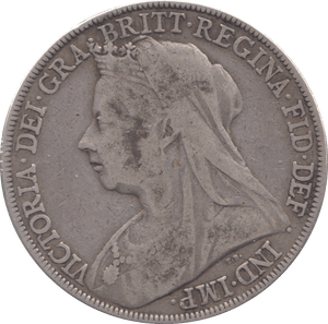 1898 CROWN ( FINE ) - CROWN - Cambridgeshire Coins