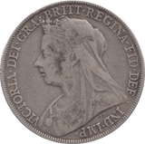 1898 CROWN ( FINE ) - CROWN - Cambridgeshire Coins