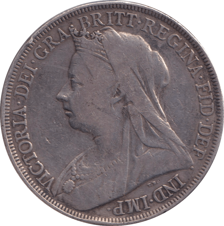 1898 CROWN ( FINE ) - CROWN - Cambridgeshire Coins